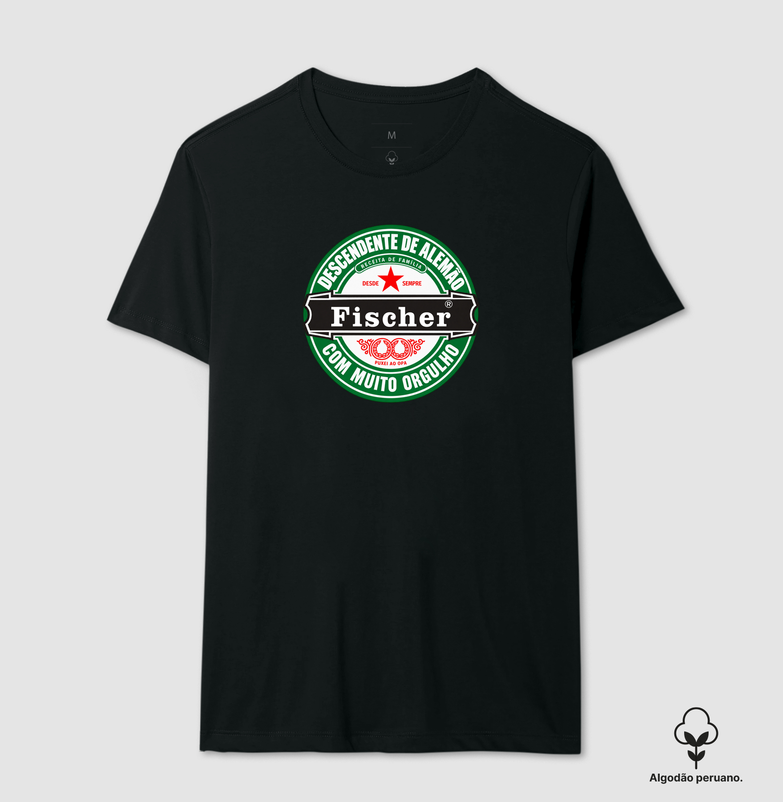 Fischer  - Camiseta Algodão Peruano