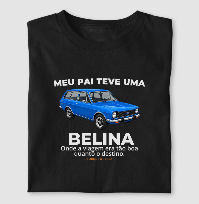 Meu pai teve uma - BELINA - azul