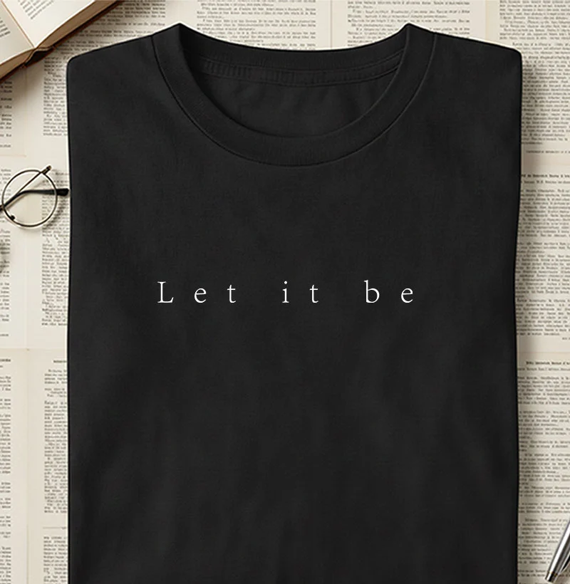 Camiseta - Let it be