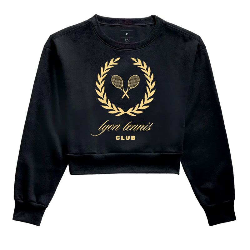 lyon tennis CLUB - Cropped Moletom