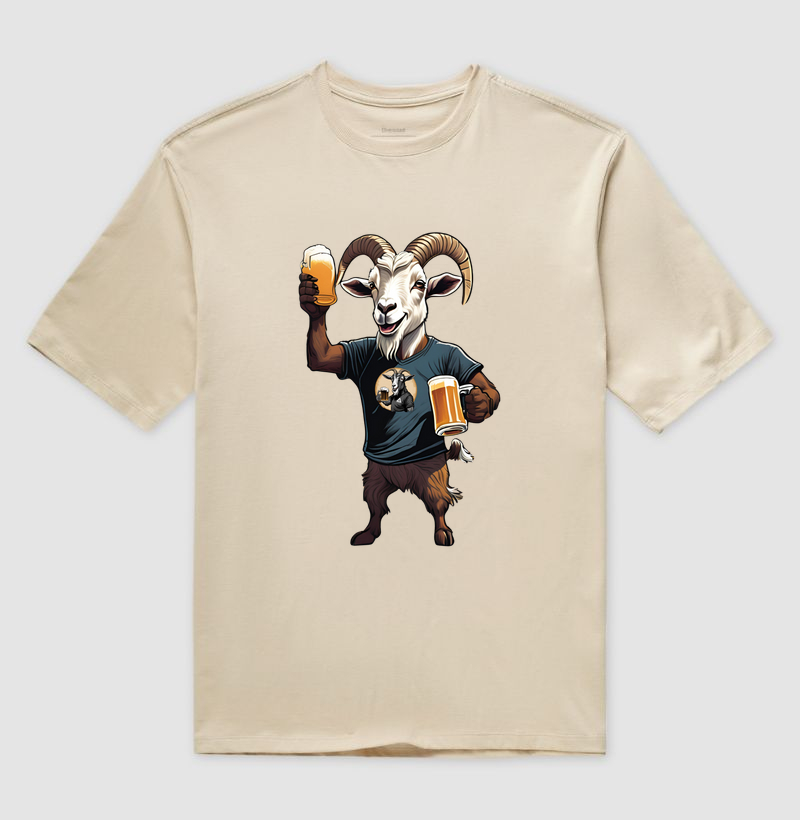 Camiseta Oversized Bode Cervejeiro 12 - Mr. GADU