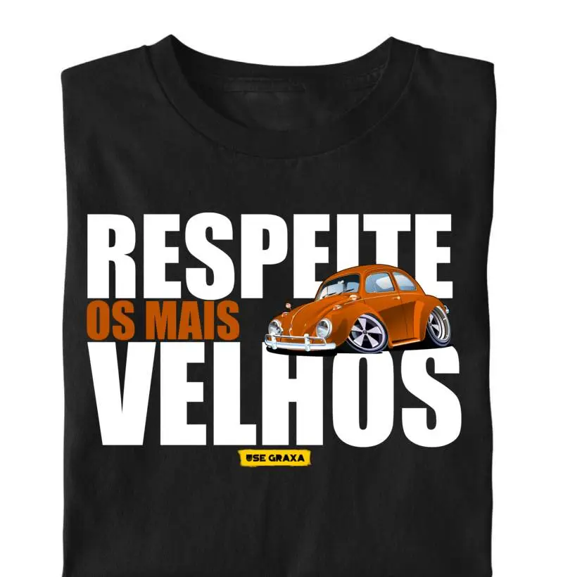 Respeite os Mais Velhos Fusca Laranja