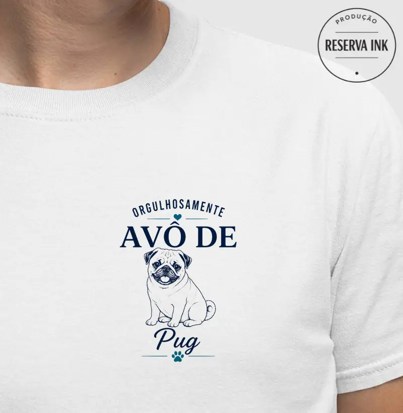 Orgulhosamente Avô de Pug