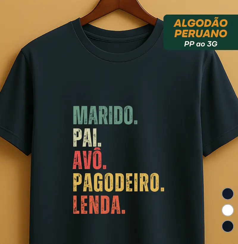 MARIDO. PAI. AVÔ. PAGODEIRO. LENDA
