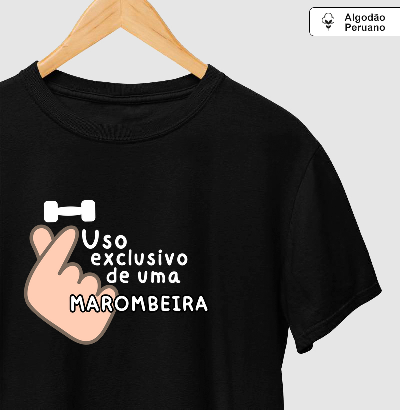 Uso exclusivo de uma marombeira