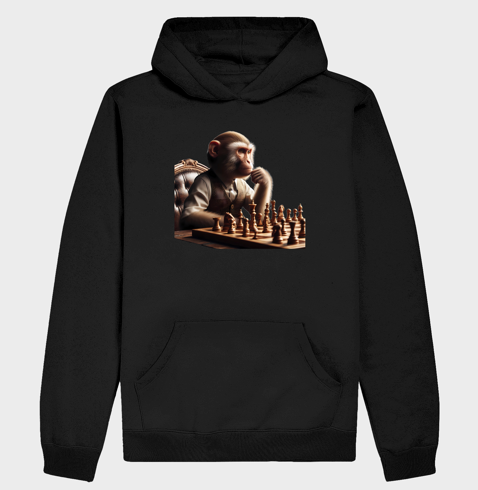 Macaco jogando xadrez