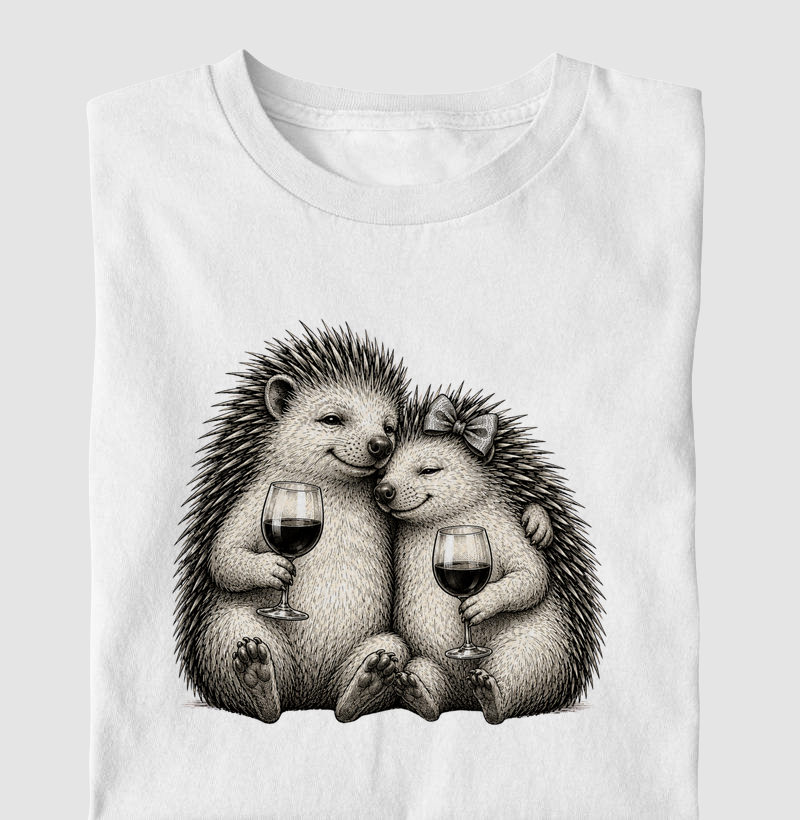 Camiseta Vinho - Amor entre espinhos