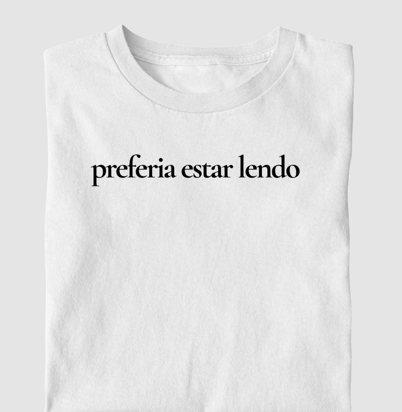 Preferia estar lendo - personalizado para @livrosdamanoela 