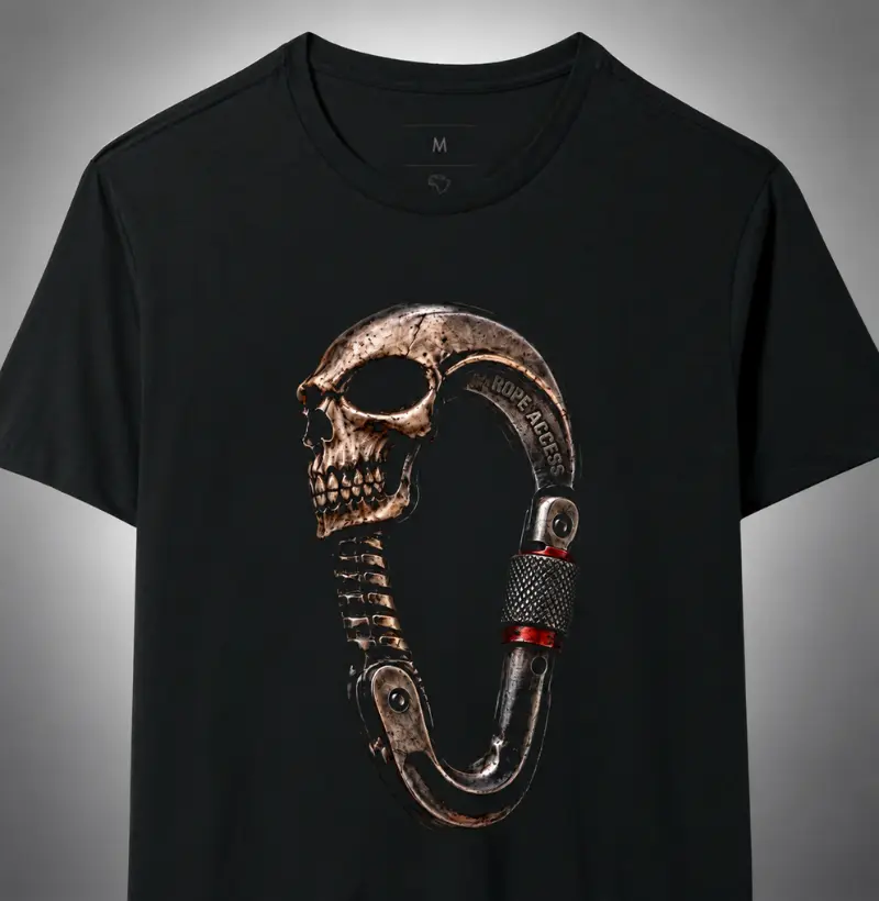 Carabiner Skull - Mosquetão - Camiseta