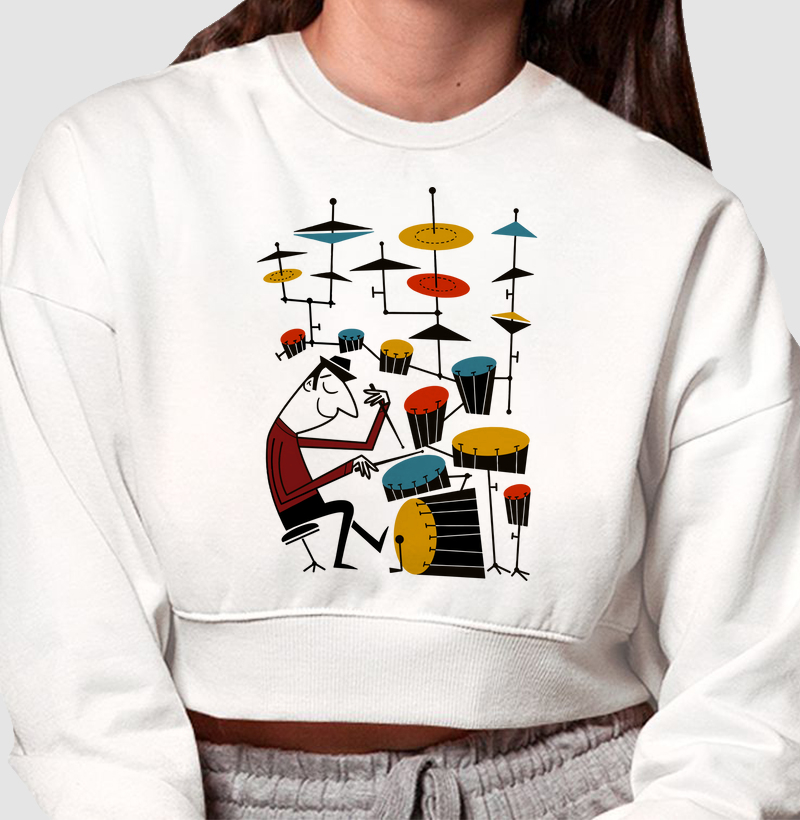 The Mid-Century Jazz Drummer