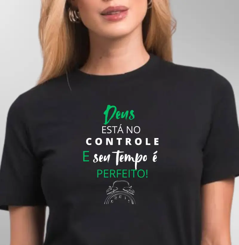 Deus está no controle e o seu tempo é perfeito 