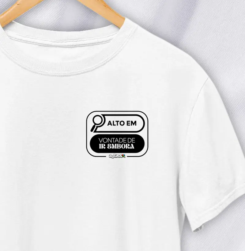 Alto em vontade de ir embora (Bolso) - Vida Atípica