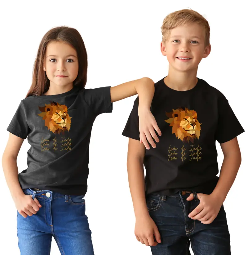 Camiseta Kids Leão de Judá