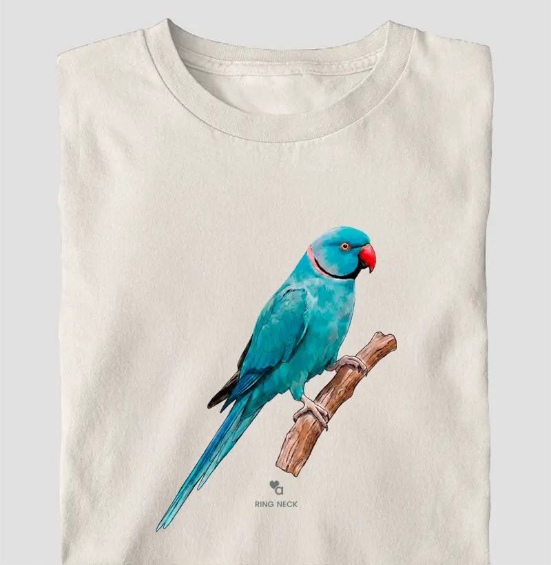 Aves - Ring Neck Azul - Oversized