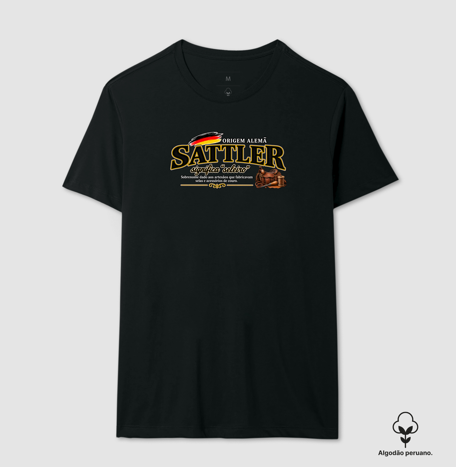 Sattler  - Camiseta Algodão Peruano