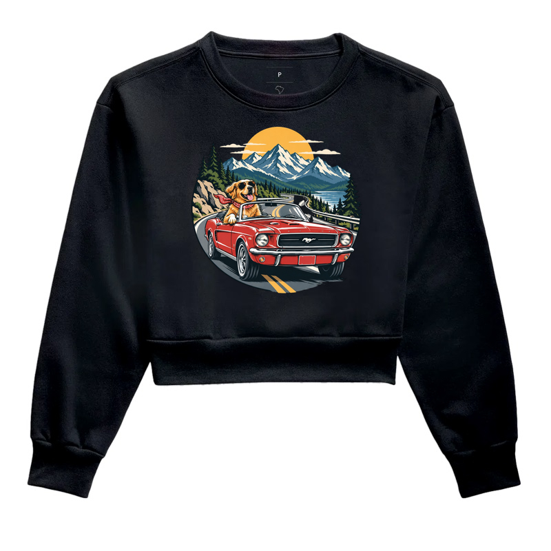 Road Trip - Cropped Moletom