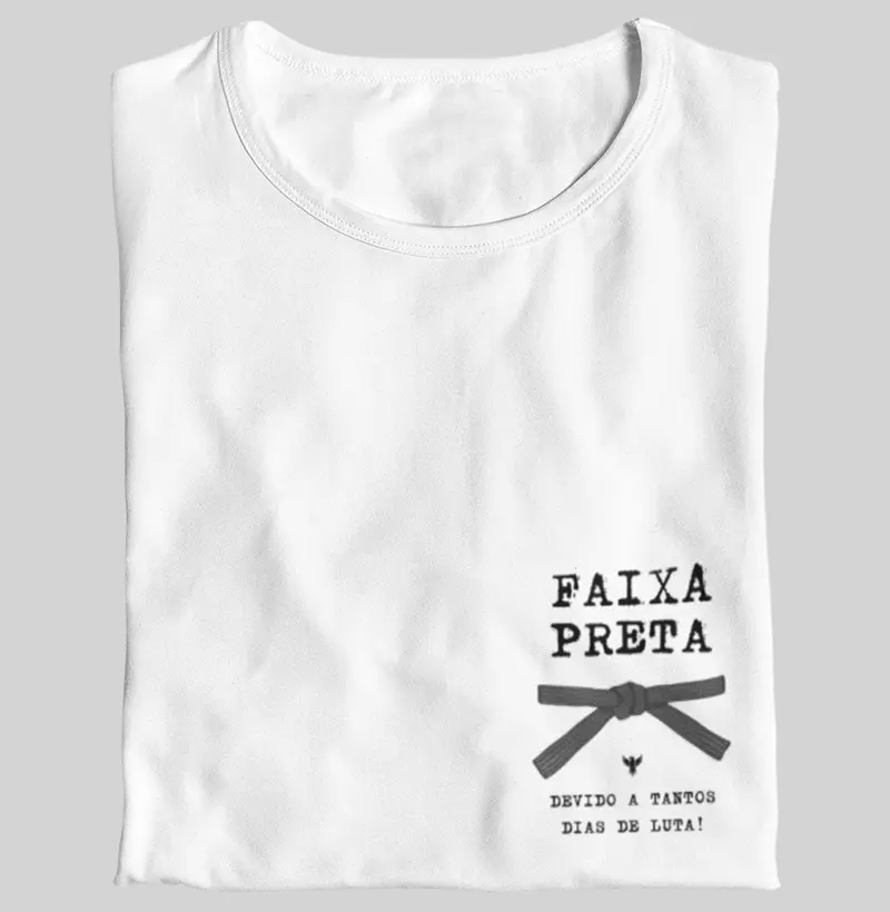 Faixa Preta devido a tantos dias de luta
