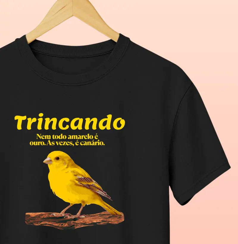Trincando canário