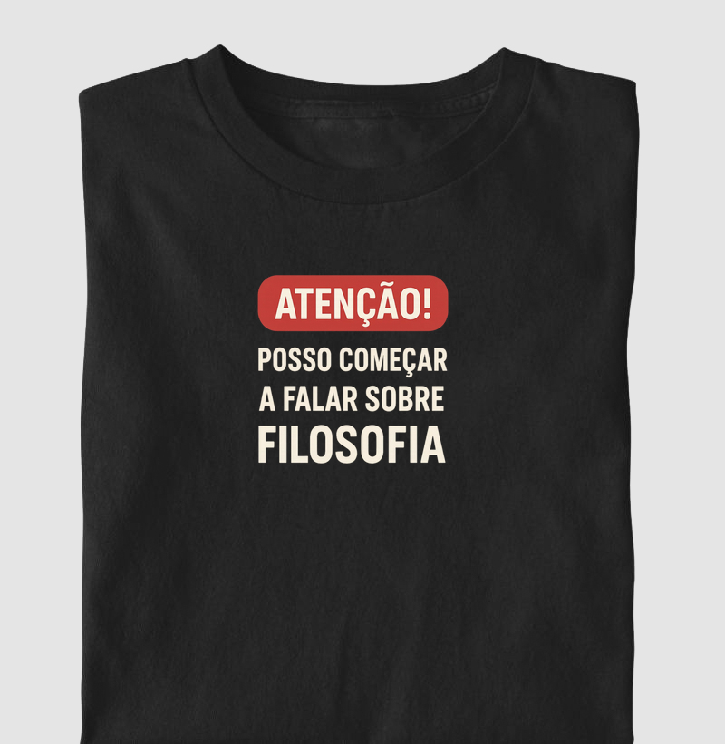 Atenção: Posso Falar Sobre Filosofia