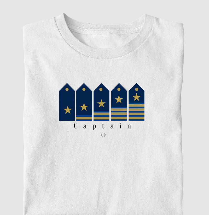 Camiseta Captain Platina