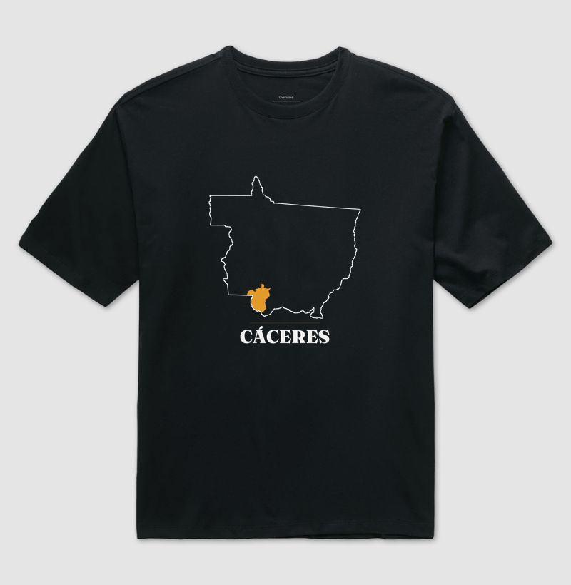 Cáceres | Traço MT - Camiseta Oversized