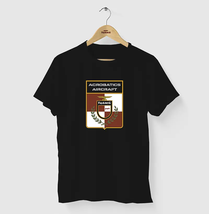 Camiseta BRASÃO TUAREG ACROBATICS AIRCRAFT 