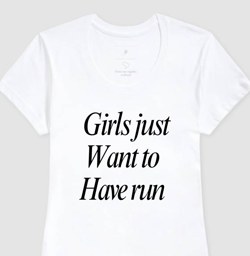 Girls just want to have run
