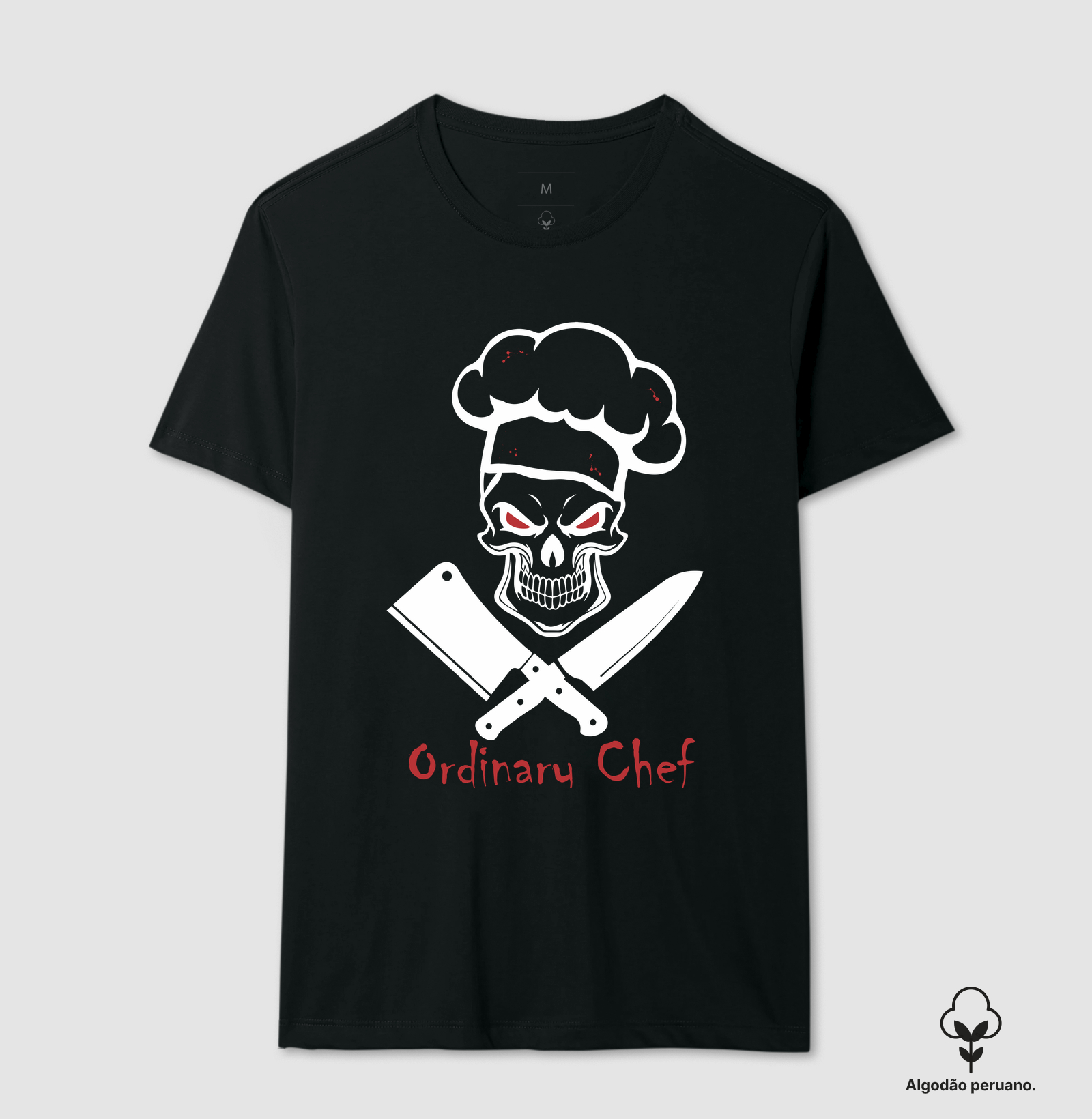 Ordinary Chef - Camiseta Algodão Peruano