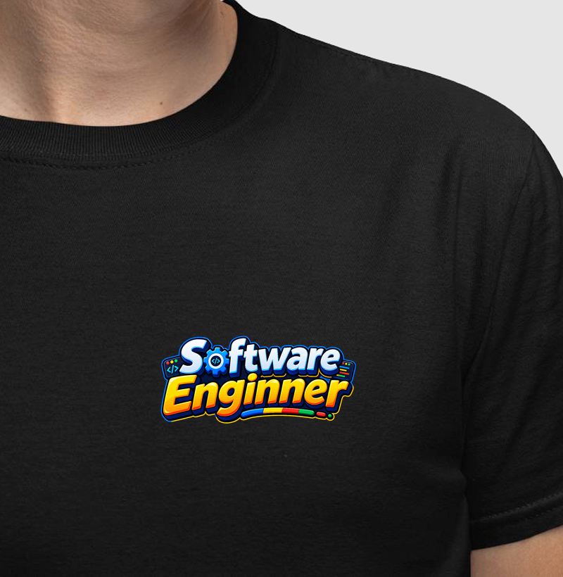 Software Engineer Estampa de bolso — Arcade Edition