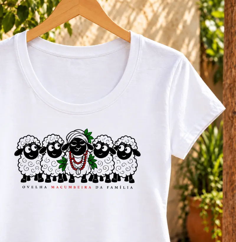 OVELHA MACUMBEIRA - Camiseta