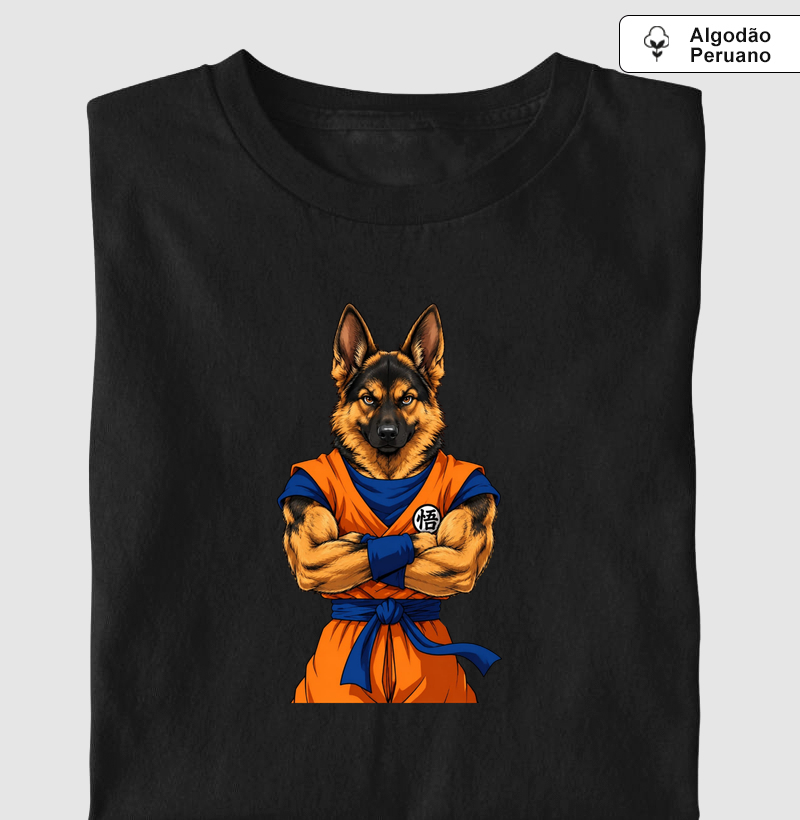 Pastor Sayajin - Camiseta Algodão Peruano