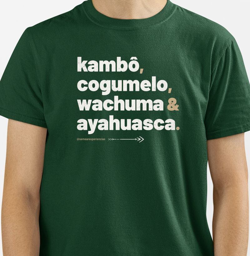 Kambô, Cogumelo, Wachuma & Ayahuasca