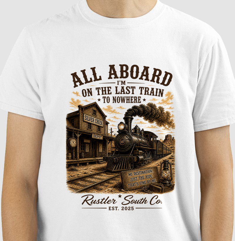 Camiseta Last Train to Nowhere
