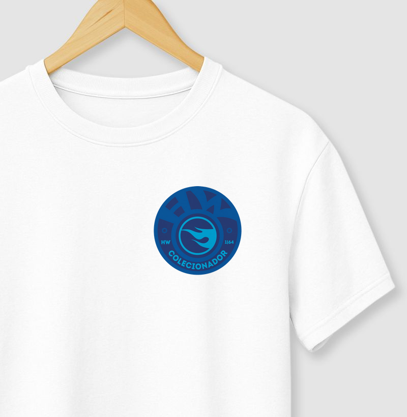 Camiseta estampada para colecionador de miniaturas HotWheels