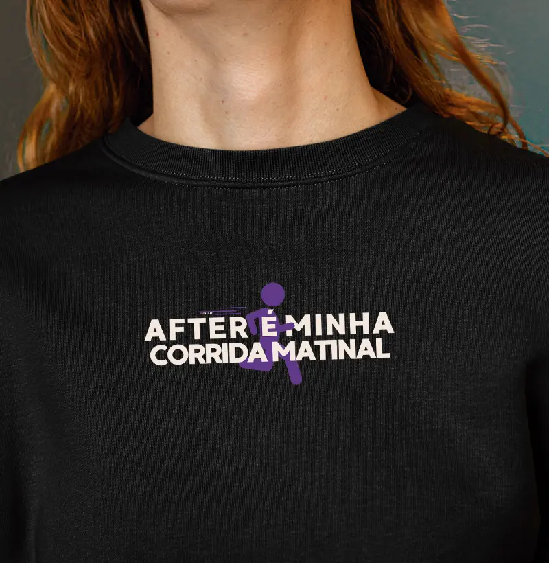 AFTER É MINHA CORRIDA MATINAL