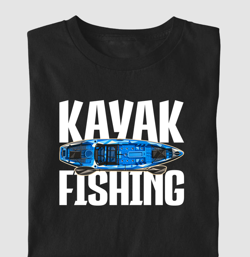 🛶 Kayak Fishing - Camiseta