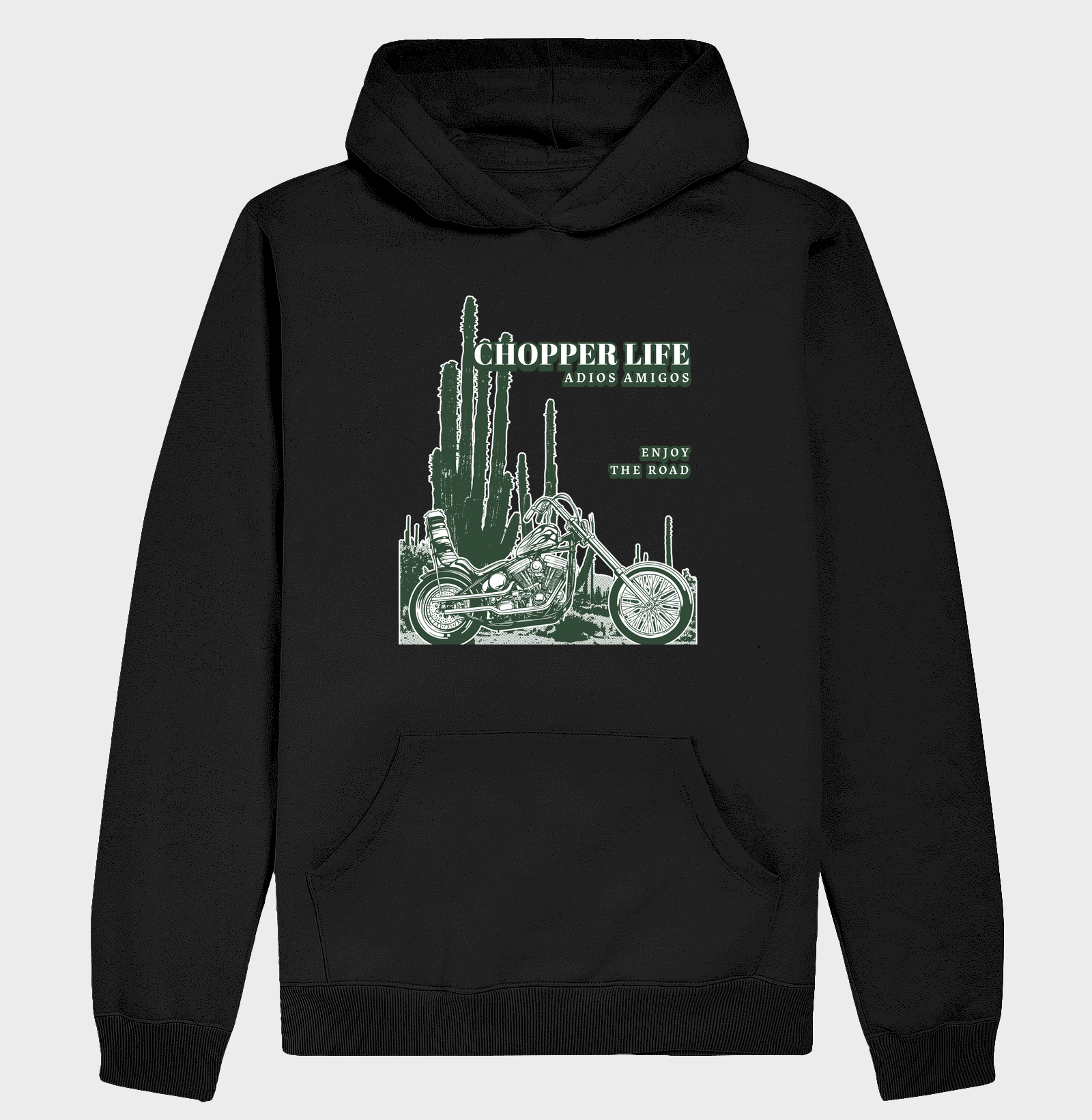 Chopper Life Enjoy the Road - Adios Amigos