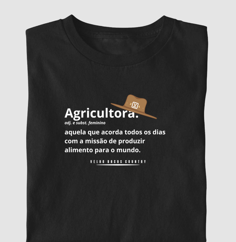 Agricultora (Estampa Chapéu)