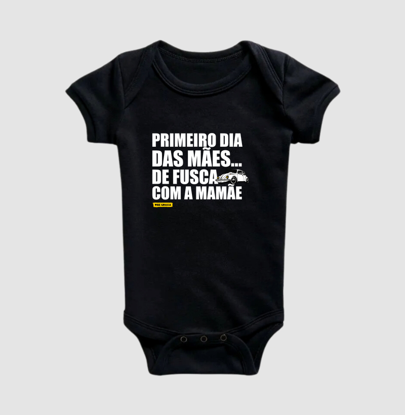 Primeiro dia das mães de fusca... com a mamãe