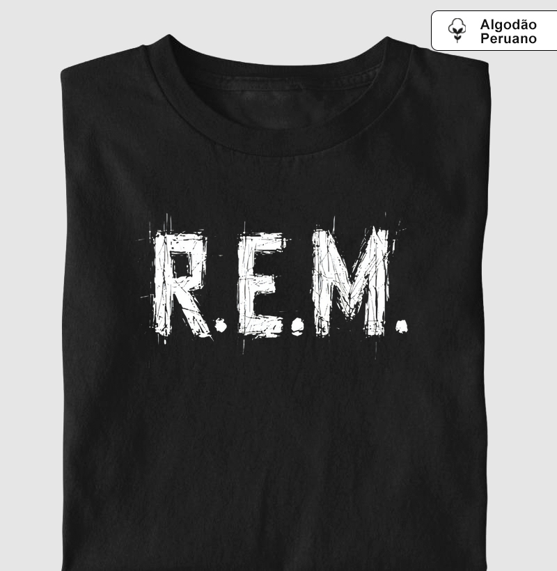 Camiseta Algodão Peruano REM