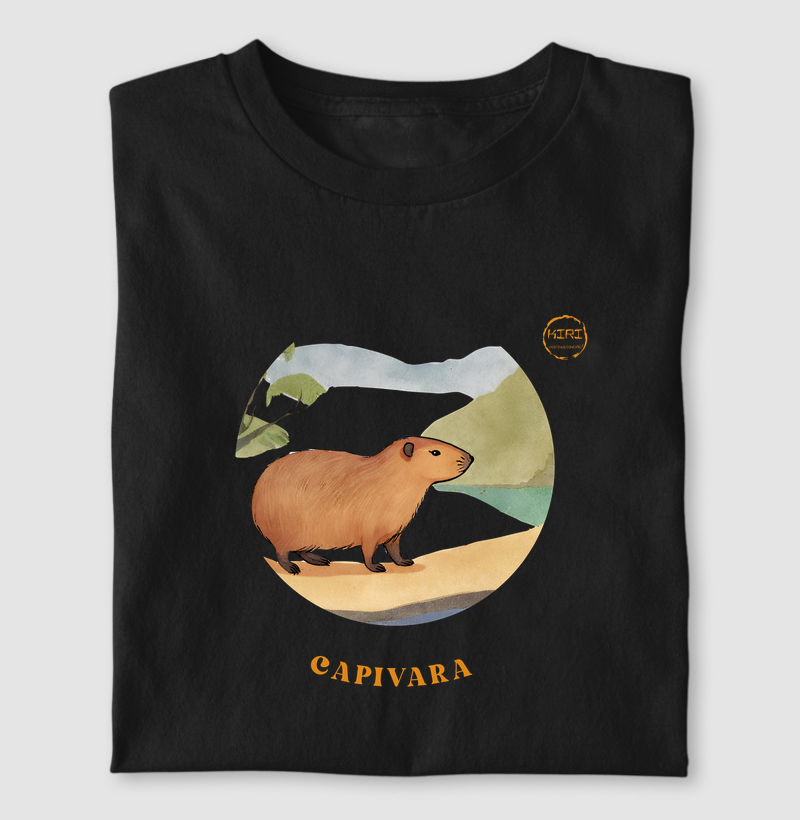 Camiseta KIRI - Capivara
