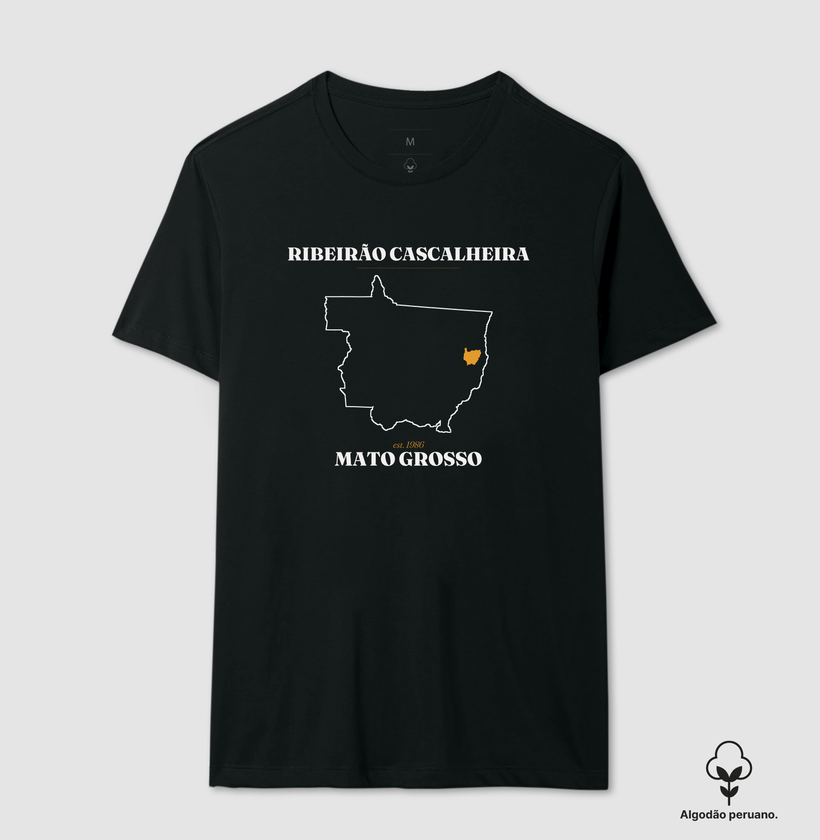 Ribeirão Cascalheira | Legado MT - Camiseta Algodão Peruano