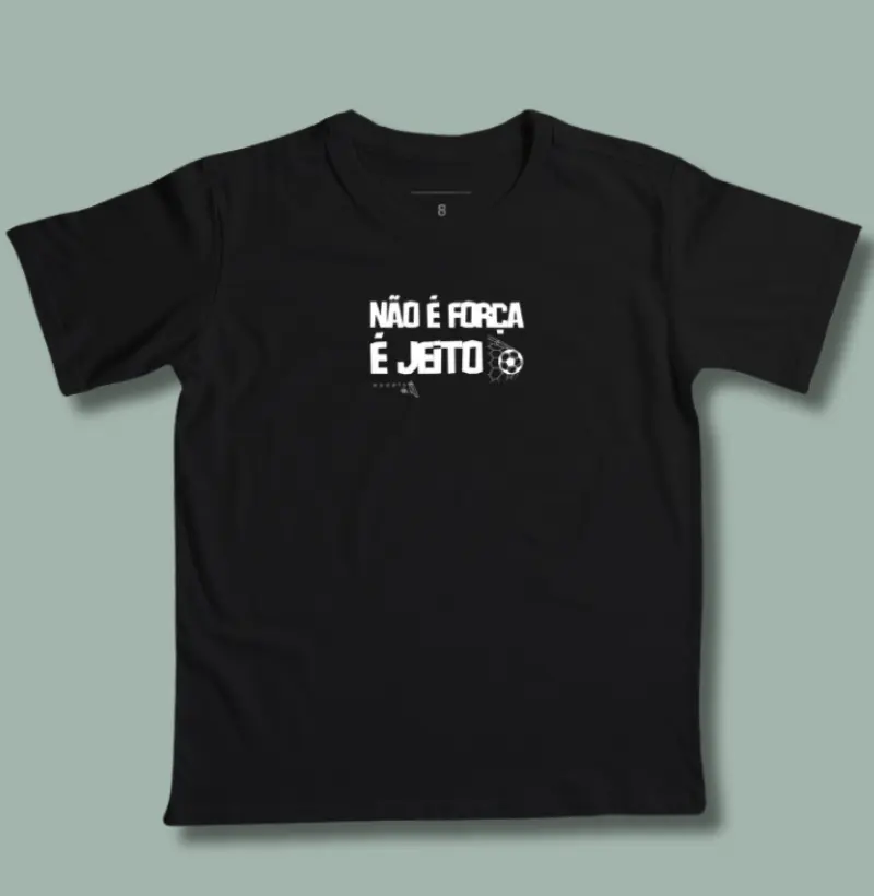 Não é força, é jeito