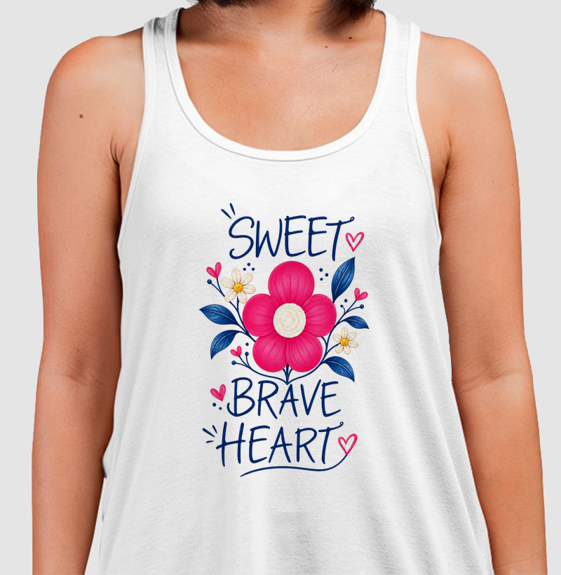 Camiseta Sweet Brave Heart