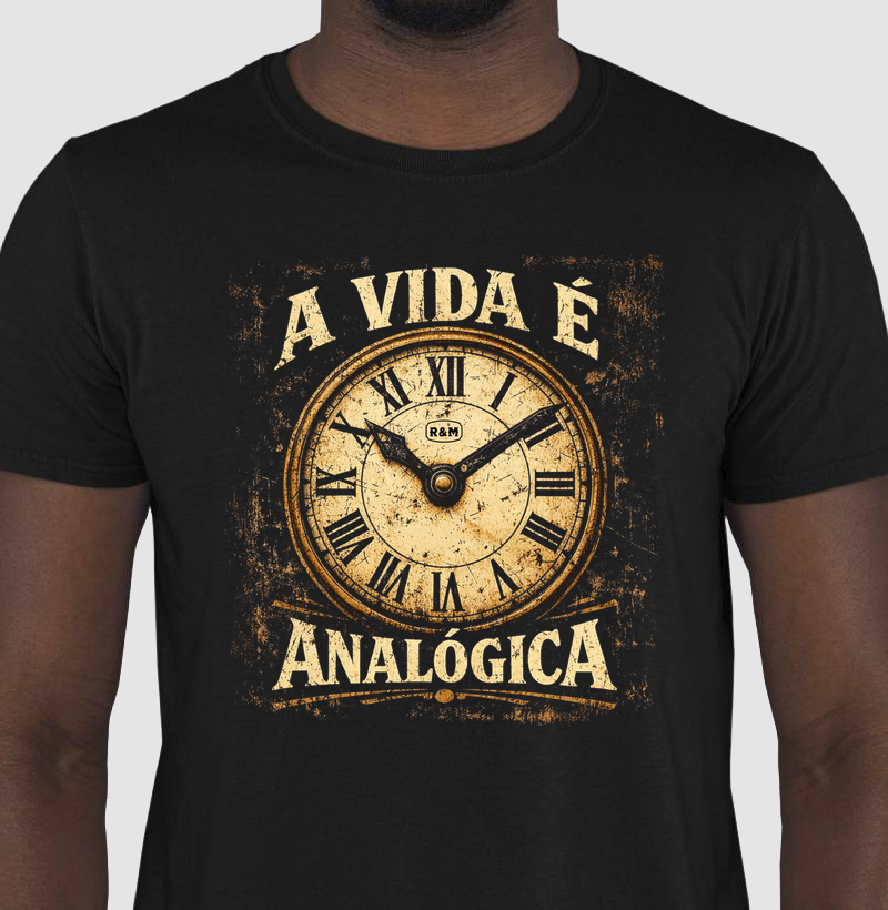 A vida é analógica