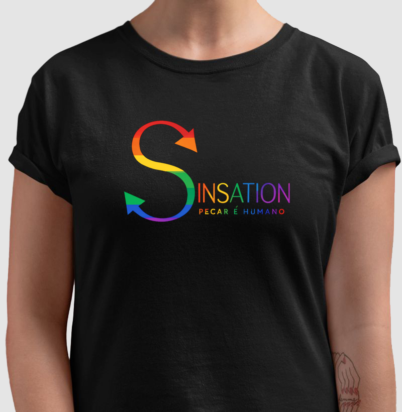 Camiseta - Orgulho - Logo Pride