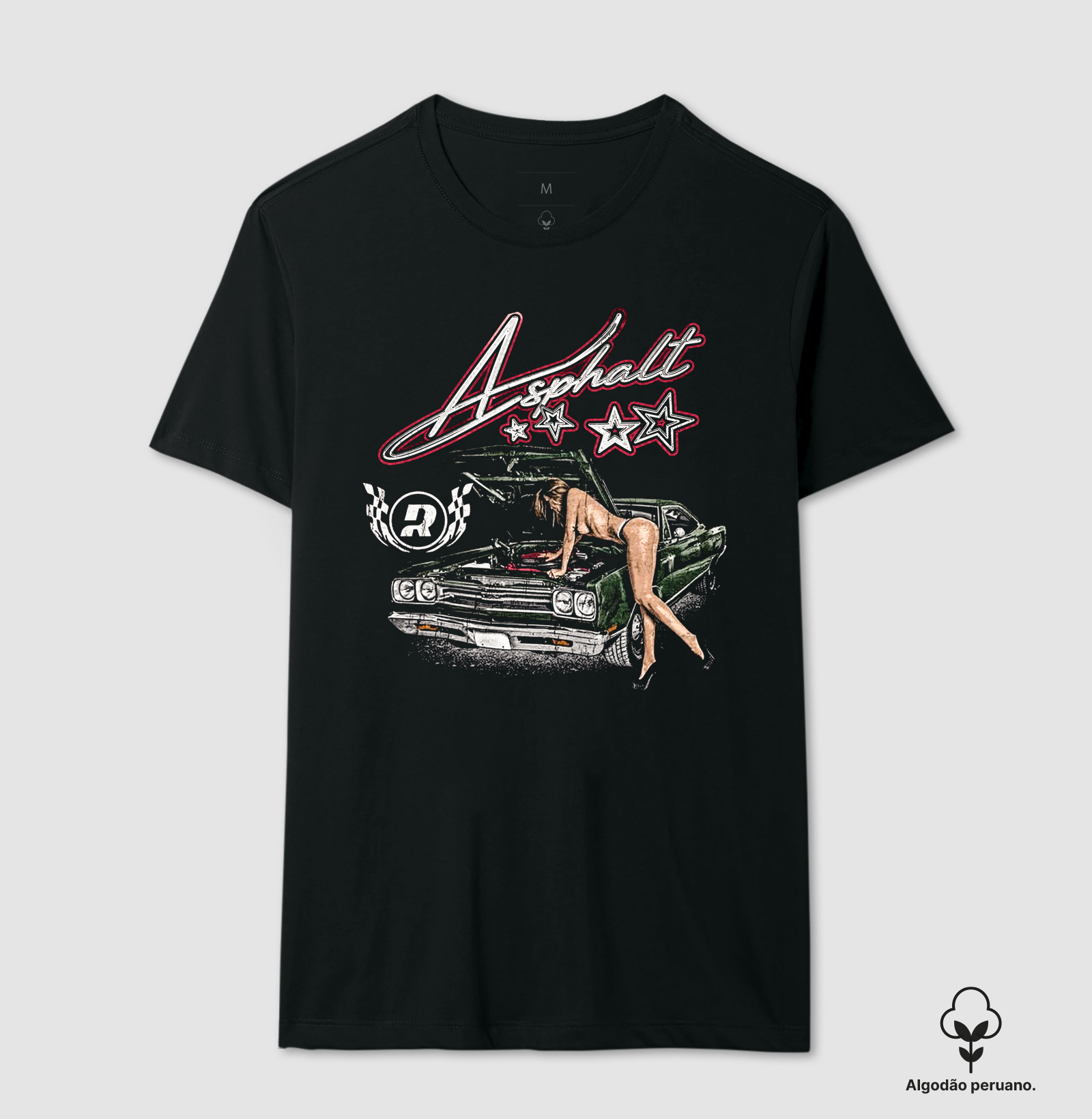 Garage Ride - Camiseta Algodão Peruano