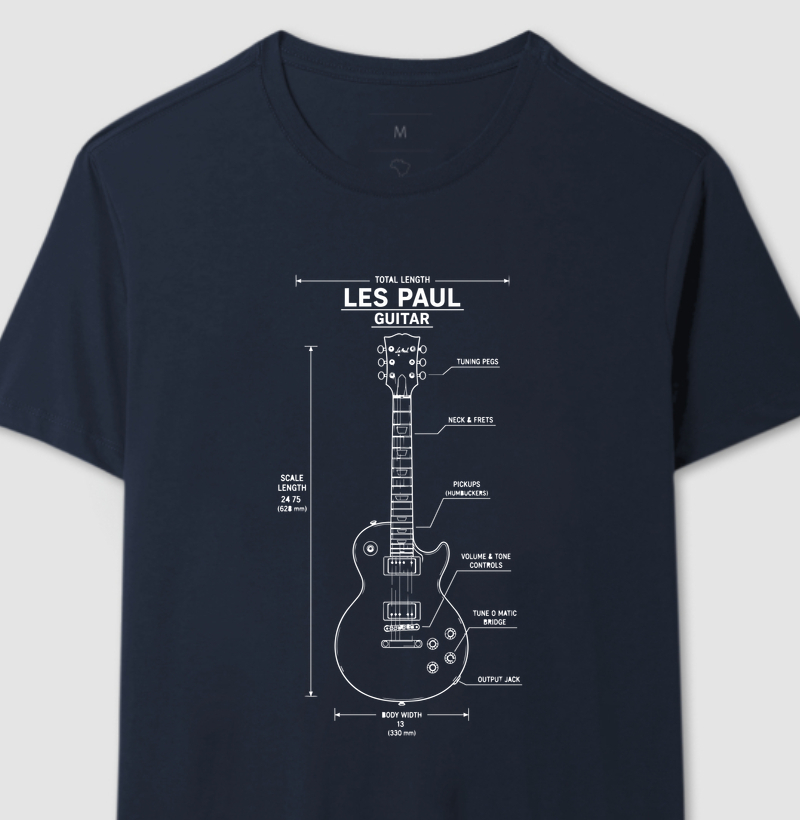 Guitarra Les Paul diagrama