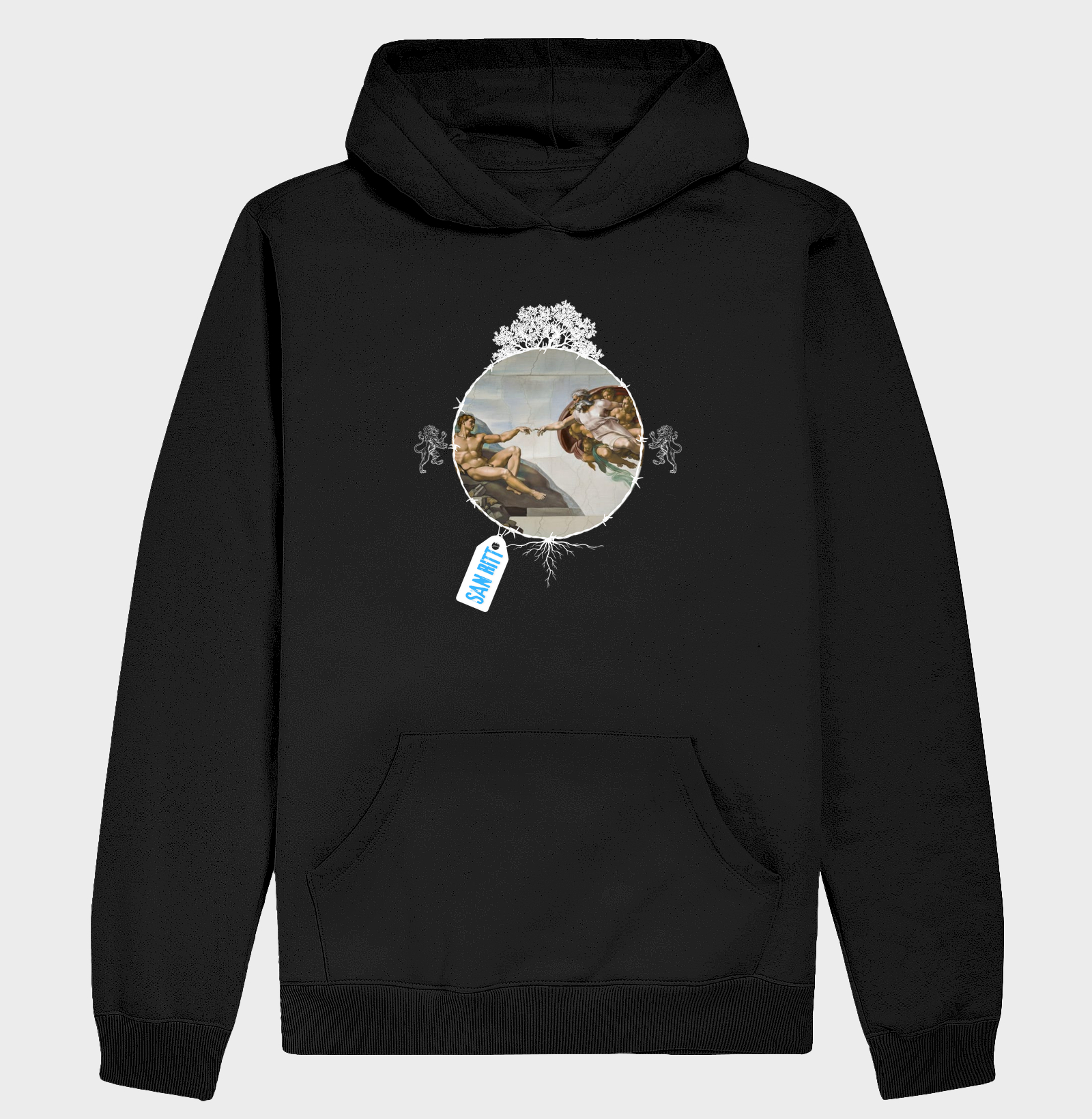 Hoodie Moletom S★R The Creation of Adam