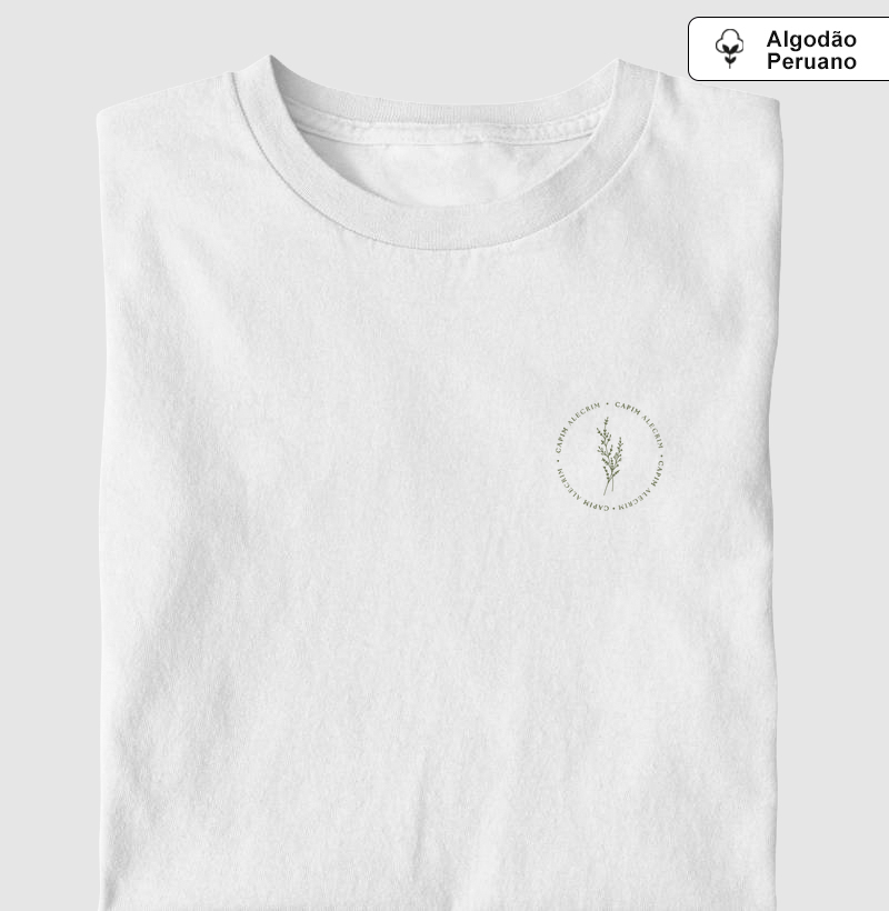 T-Shirt Capim Alecrim - Algodão Peruano